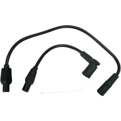 PartzBiz HD DSDS242611 - Sumax Taylor 8mm Spiro-Pro Black Colored Spark Plug Wires Harley 99-08 FLH Carb | 20033 PartzBiz HD DSDS242611 - Sumax Taylor 8mm Spiro-Pro Black Colored Spark Plug Wires Harley 99-08 FLH Carb | 20033