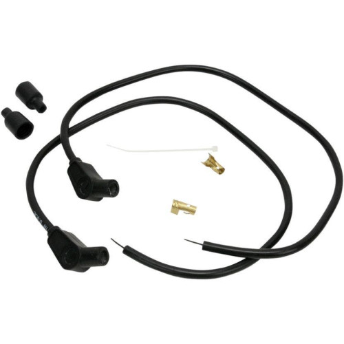 PartzBiz HD: 4402589-Sumax Taylor 8mm 24 ” L 135 องศา Spiro-Pro Black Spark Plug Wires Harley Custom | 76083 PartzBiz HD: 4402589-Sumax Taylor 8mm 24 ” L 135 องศา Spiro-Pro Black Spark Plug Wires Harley Custom | 76083