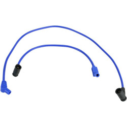 PartzBiz HD DS21040160 - Sumax Taylor 8mm Spiro-Pro Blue Colored Spark Plug Wires Set Harley 09-16 FLH | 20636 PartzBiz HD DS21040160 - Sumax Taylor 8mm Spiro-Pro Blue Colored Spark Plug Wires Set Harley 09-16 FLH | 20636