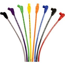 PartzBiz HD DSDS242153 - Sumax Taylor 8mm Spiro-Pro Red Spark Plug Wires Harley 84-94 99 FXR Center Mnt | 77235 PartzBiz HD DSDS242153 - Sumax Taylor 8mm Spiro-Pro Red Spark Plug Wires Harley 84-94 99 FXR Center Mnt | 77235