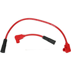 PartzBiz HD DSDS242603 - Sumax Taylor 8mm Spiro-Pro Red Colored Spark Plug Wires Harley 00-17 FX/FL FXD | 20231 PartzBiz HD DSDS242603 - Sumax Taylor 8mm Spiro-Pro Red Colored Spark Plug Wires Harley 00-17 FX/FL FXD | 20231