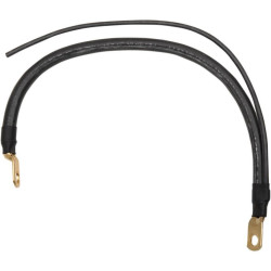 PartzBiz HD DS21130065 - Terry Components 14" Negative 4 Gauge Universal Battery Cable w/ Auxillary Wire | 21114 PartzBiz HD DS21130065 - Terry Components 14" Negative 4 Gauge Universal Battery Cable w/ Auxillary Wire | 21114