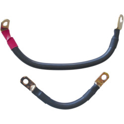 PartzBiz HD DSDS242131 - Terry Components 4 Gauge Complete Battery Cable Kits Harley 89-07 Softail | 22045 PartzBiz HD DSDS242131 - Terry Components 4 Gauge Complete Battery Cable Kits Harley 89-07 Softail | 22045