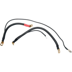 PartzBiz HD DS21130208 - Terry Components 4 Gauge Complete Battery Cable Kits Harley FL 09-16 w/ Aux Wire | 22090 PartzBiz HD DS21130208 - Terry Components 4 Gauge Complete Battery Cable Kits Harley FL 09-16 w/ Aux Wire | 22090