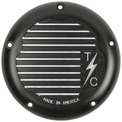 PartzBiz HD DS11070696 - Thrashin Supply Black 5 Hole Derby Cover Finned Harley M8 Touring 17-Up PartzBiz HD DS11070696 - Thrashin Supply Black 5 Hole Derby Cover Finned Harley M8 Touring 17-Up