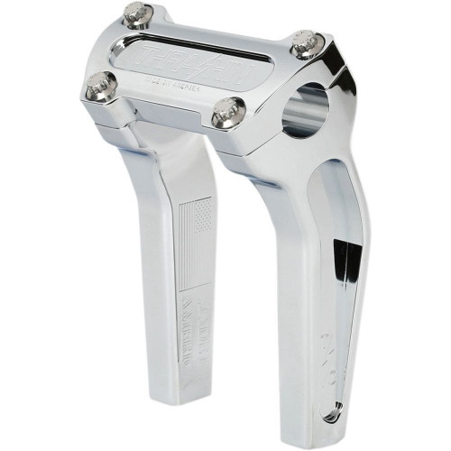 PartzBiz HD: 4402467-Thrashin Supply Company Chrome 6.5 ” ไม่มีคัทเอาท์ตัวยกแฮนด์ TSC-6525-3 0602-1047 06021047 bar custom harley davidson