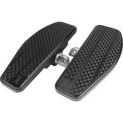 PartzBiz HD DS16210842 - Thrashin Supply Company Black Mini Floor Boards Harley Dyna FXR XL TSC-2025-1 1621-0842 16210842