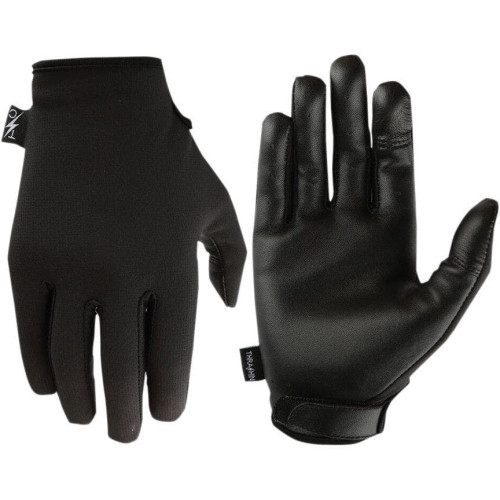 PartzBiz HD: 4402428-บริษัท Thrashin Supply Company ถุงมือหนังรถจักรยานยนต์สภาพอากาศหนาวเย็น Black Stealth PartzBiz HD: 4402428-บริษัท Thrashin Supply Company ถุงมือหนังรถจักรยานยนต์สภาพอากาศหนาวเย็น Black Stealth