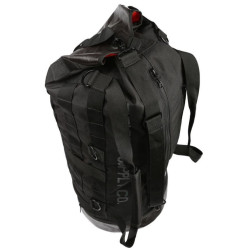 PartzBiz HD DS35120269 - Thrashin Supply Company TMB-0000 Black Mission Waterproof Duffle Bag Harley Storage Bag trip travel cargo luggage pack motorcycle bike harley chopper street tool accessories 3512-0269 35120269