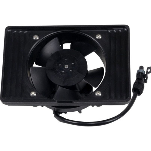 PartzBiz HD: 4402392-ThunderMax EA7000 Black Plug-N-Play Oil Cooler Fan Kit Harley FL Touring 17-Up miwaukee Eight M8 Best new upgrade replacement engine cooler performance bagger dresser