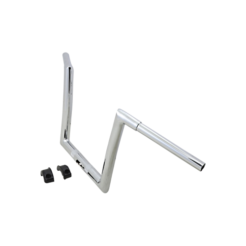PartzBiz HD: 4402350-Todd's Cycle 10" Rise Chrome 1-1/4" Handlebars for Harley Road Glide FLTR 15-23 | 0601-3982