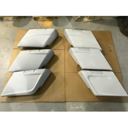 PartzBiz HD TP-3LED-MIN-PCKG - Top Shop Complete 4 LED Minister Fender Stretched Bags Fender & Side Covers 09-22 PartzBiz HD TP-3LED-MIN-PCKG - Top Shop Complete 4 LED Minister Fender Stretched Bags Fender & Side Covers 09-22