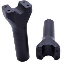 PartzBiz HD DS06020815 - Trask Assault Series Reverse Cut 6" Rise 1 1/4" Handlebar Risers Harley & Custom | TM-8601-6RC PartzBiz HD DS06020815 - Trask Assault Series Reverse Cut 6" Rise 1 1/4" Handlebar Risers Harley & Custom | TM-8601-6RC