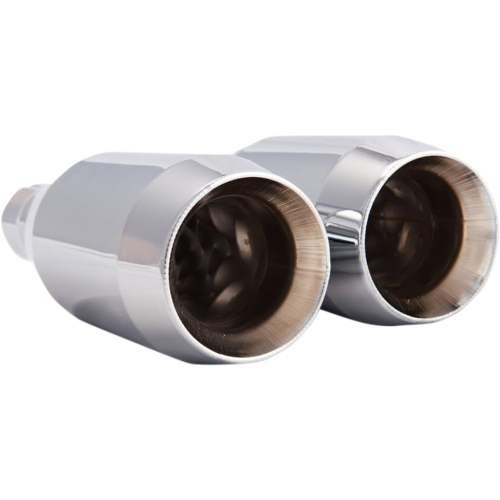 PartzBiz HD: 4402206-Trask TM-3042CH Chrome Slip-On Mufflers Indian Scout 15-Up