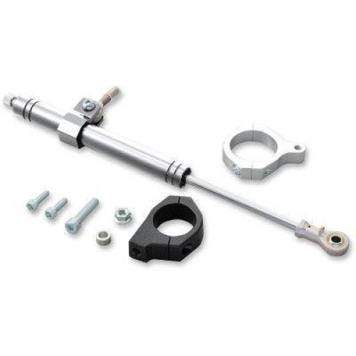 PartzBiz HD: 4402111-Twin Power 84889 Steering Damper Kit Satin w/ bracket Harley Dyna FXD 06-17 PartzBiz HD: 4402111-Twin Power 84889 Steering Damper Kit Satin w/ bracket Harley Dyna FXD 06-17