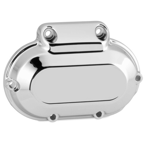 PartzBiz HD: 4402085-Twin Power Chrome 6 สปีดฝาครอบด้านข้าง Harley Touring Softail Dyna 06-16 37116-06