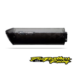 PartzBiz HD TBR005-3180107V-B - Two Brothers 005-3180107V-B M2 Black Carbon Full System 12-16 Kawasaki Ninja 650 594533 PartzBiz HD TBR005-3180107V-B - Two Brothers 005-3180107V-B M2 Black Carbon Full System 12-16 Kawasaki Ninja 650 594533
