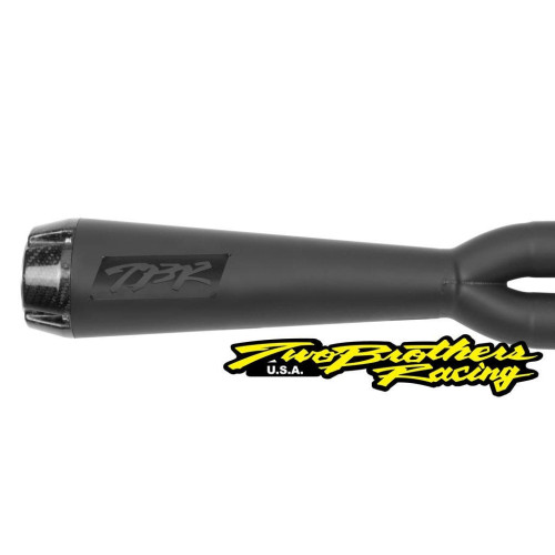 PartzBiz HD: 4402023-Two Brothers 005-4110199-B Black Comp-S 2-Into-1 Full System 04-13 Sportster 597715 XL