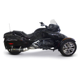 PartzBiz HD TBR005-4660407-S1B - Two Brothers 005-4660407-S1B Carbon S1R ท่อไอเสียแบบสวม 15-19 Can-Am Spyder F3T 594840