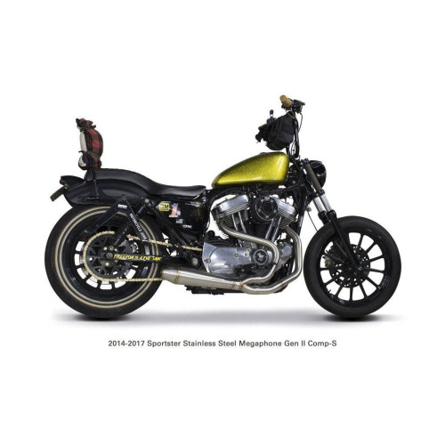 PartzBiz HD: 4401988-Two Brothers 005-4700199 Stainless Comp-S 2-Into-1 Full System 14-19 Sportster 597711 fatbob fatboy breakout fat tire wide exhaust harley davidson PartzBiz HD: 4401988-Two Brothers 005-4700199 Stainless Comp-S 2-Into-1 Full System 14-19 Sportster 597711 fatbob fatboy breakout fat tire wide exhaust harley davidson