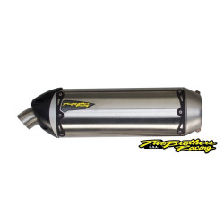 PartzBiz HD TBR005-4800406-S1 - Two Brothers 005-4800406-S1 อลูมิเนียม S1R Racing Slip-On 17-19 Honda CRF250L 594843