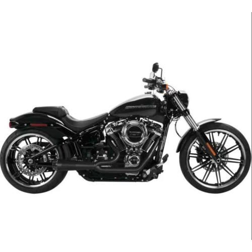 PartzBiz HD: 4401941-Two Brothers Black Comp-S 2-n-1 Turnout Exhaust System Harley Touring 17-19 597020 930-02045 005-5130199-B PartzBiz HD: 4401941-Two Brothers Black Comp-S 2-n-1 Turnout Exhaust System Harley Touring 17-19 597020 930-02045 005-5130199-B
