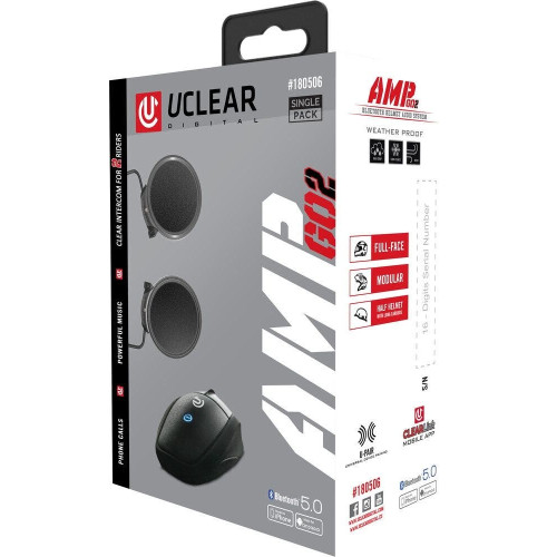 PartzBiz HD: 4401903-Uclear Amp Go2 Bluetooth Communicator หมวกกันน็อค 2 ทางอินเตอร์คอม 180506 PartzBiz HD: 4401903-Uclear Amp Go2 Bluetooth Communicator หมวกกันน็อค 2 ทางอินเตอร์คอม 180506