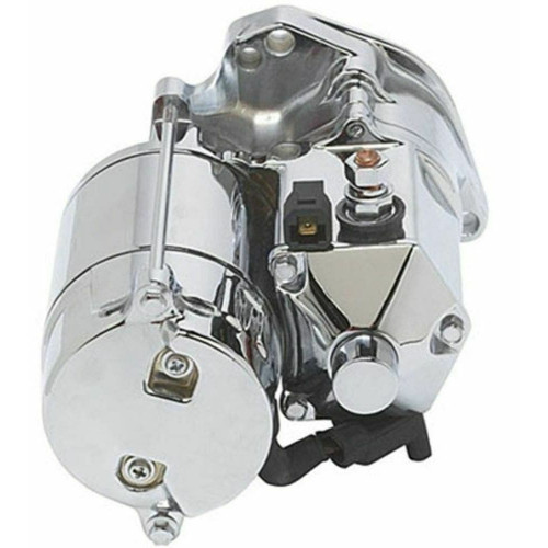 PartzBiz HD: 4401910-Ultima 1.75kw บนโพสต์ Chrome Thunderfire Heavy Duty Starter 89-06 Big Twin 70-224