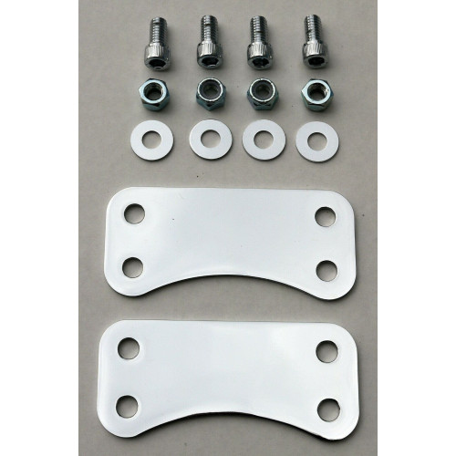 PartzBiz HD: 4401872-Ultima 19-90 Raw 1" Fender Spacer Lift Kit Bracket Harley FLH/T 14-Up BEST FOR ELECTRA SOFTAIL ROAD STREET GLIDE DYNA SPORTSTER