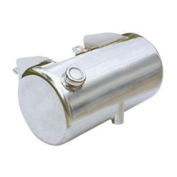 PartzBiz HD MW26-200 - Ultima 26-200 Chrome Oil Tank 3.4 Quart Flat Side Fill Softail Wide Frameor Rigid evo chopper custom harley davidson best for PartzBiz HD MW26-200 - Ultima 26-200 Chrome Oil Tank 3.4 Quart Flat Side Fill Softail Wide Frameor Rigid evo chopper custom harley davidson best for