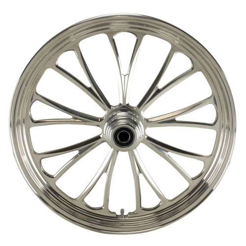 PartzBiz HD: 4401746-Ultima 37-622 Polished Manhattan Aluminum Front Wheel 21"x3.5" Single Rotor PartzBiz HD: 4401746-Ultima 37-622 Polished Manhattan Aluminum Front Wheel 21"x3.5" Single Rotor