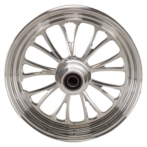 PartzBiz HD: 4401707-Ultima 37-625 Polished Manhattan Aluminum Front Wheel 16"x3.5" Dual Rotor PartzBiz HD: 4401707-Ultima 37-625 Polished Manhattan Aluminum Front Wheel 16"x3.5" Dual Rotor