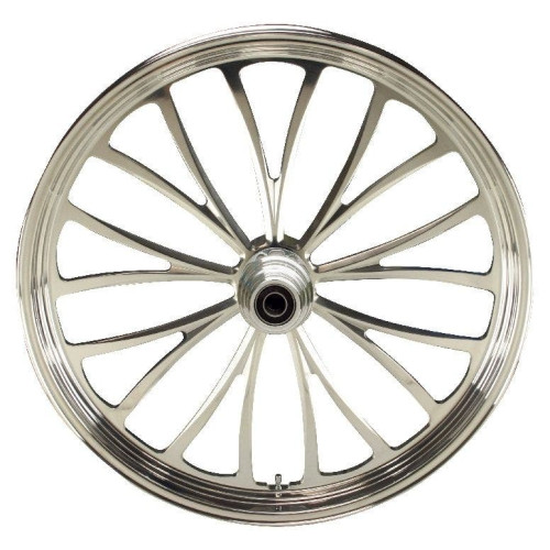 PartzBiz HD: 4401711-Ultima 37-631 Polished 23x3.5" Manhattan CNC Front Motorcycle Wheel Dual Rotor Harley Davidson Custom Bike Chopper Replacement Upgrade Rim Chrome PartzBiz HD: 4401711-Ultima 37-631 Polished 23x3.5" Manhattan CNC Front Motorcycle Wheel Dual Rotor Harley Davidson Custom Bike Chopper Replacement Upgrade Rim Chrome