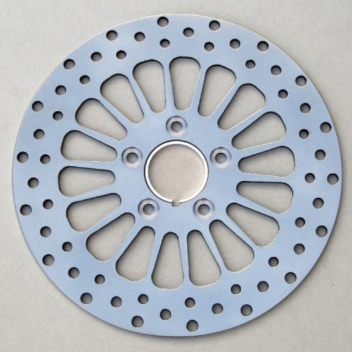 PartzBiz HD: 4401588-Ultima 90-610 Polished 11.5" King Spoke Front Motorcycle Brake Rotor Harley 84-Up custom performance upgrade replacement best motorcycle bike chopper bagger disc brakes PartzBiz HD: 4401588-Ultima 90-610 Polished 11.5" King Spoke Front Motorcycle Brake Rotor Harley 84-Up custom performance upgrade replacement best motorcycle bike chopper bagger disc brakes