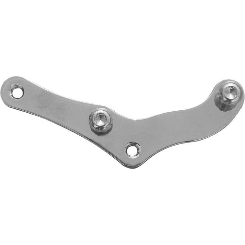 PartzBiz HD: 4401567-Ultima 90-809 Chrome Billet Front Caliper Hanger for Harley Models 84-99 Custom Harley touring sportster softail dyna evolution twin cam