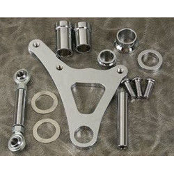 PartzBiz HD MW90-888 - Ultima 90-888 Bracket Kit for Left or Right Caliper on Harley Springer models Harley touring sportster softail dyna evolution twin cam