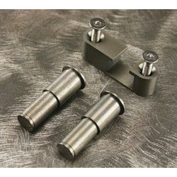 PartzBiz HD MW98-506 - Ultima 98-506 Tensioner Pins Guide Tower Backing Plate Adapter Kit 99-06 Harley Twin Cam Midwest Ultima Dyna Softail Touring Bagger Dresser FXD FLST FXST FLHT FLHX FLTR FLHR