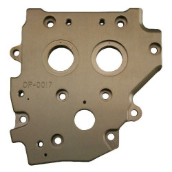 PartzBiz HD MW98-508 - Ultima 98-508 Billet Oil Pump Backing Plate 2007-2012 Harley Twin Cam 26037-06 Harley Twin Cam Midwest Ultima Dyna Softail Touring Bagger Dresser FXD FLST FXST FLHT FLHX FLTR FLHR