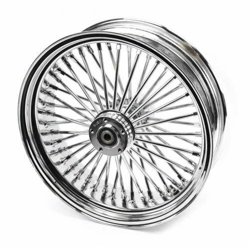 PartzBiz HD: 4401530-Ultima 48 King Fat Spoke 18 5.5 Front Wheel Single Disc Harley Custom Chopper 37-510