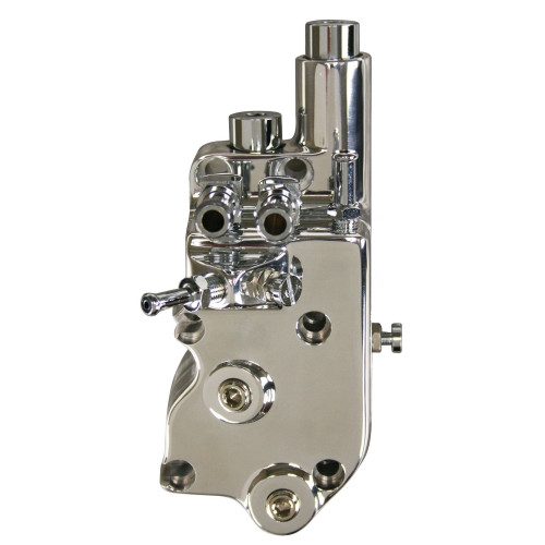 PartzBiz HD: 4401535-Ultima Chrome Forged Oil Pump Big Twin Panhead Knucklehead Shovelhead 36-72 PartzBiz HD: 4401535-Ultima Chrome Forged Oil Pump Big Twin Panhead Knucklehead Shovelhead 36-72