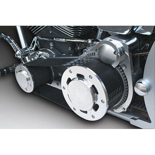PartzBiz HD: 4401515-Ultima Polished Street Style 3.35” สายพานเปิดสำหรับรุ่น Dyna 90-06 58-902