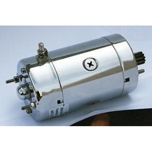 PartzBiz HD: 4401478-Ultima Starter Chrome for 66-88 BIG TWIN 1.4KW | 70-139 PartzBiz HD: 4401478-Ultima Starter Chrome for 66-88 BIG TWIN 1.4KW | 70-139