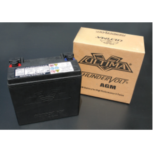 PartzBiz HD: 4401480-Ultima Ultima 310CCA Thundervolt AGM 12v Battery '97+ Harley Softail OE# 65989-97