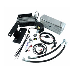 PartzBiz HD DS07130149 - UltraCool RF-2SS Stainless Steel Oil Cooler Kit 09-16 Harley-Davidson Touring Bagger Dresser 0713-0149 07130149 PartzBiz HD DS07130149 - UltraCool RF-2SS Stainless Steel Oil Cooler Kit 09-16 Harley-Davidson Touring Bagger Dresser 0713-0149 07130149