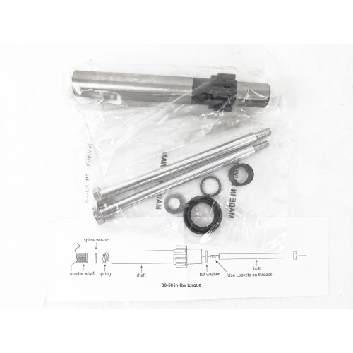PartzBiz HD: 4401470-V-Factor 1 Piece Starter Jackshaft Kit 9 Tooth .871 Bushing Harley Big Twin 89-93 PartzBiz HD: 4401470-V-Factor 1 Piece Starter Jackshaft Kit 9 Tooth .871 Bushing Harley Big Twin 89-93