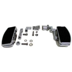 PartzBiz HD MU25520 - ชุดวางเท้าสำหรับผู้โดยสารขนาดเล็ก V-Factor Chrome แบบปรับได้ Harley Softail 84-99 PartzBiz HD MU25520 - ชุดวางเท้าสำหรับผู้โดยสารขนาดเล็ก V-Factor Chrome แบบปรับได้ Harley Softail 84-99