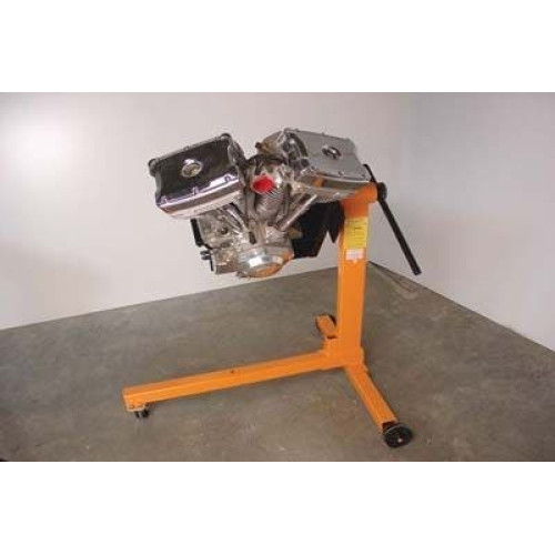 PartzBiz HD: 4401350-V-Twin 16-0543 Orange Motorcycle Engine Motor Work Stand w/ Wheels 36-98 Harley repair fix rebuild mechanic garage shop tools PartzBiz HD: 4401350-V-Twin 16-0543 Orange Motorcycle Engine Motor Work Stand w/ Wheels 36-98 Harley repair fix rebuild mechanic garage shop tools