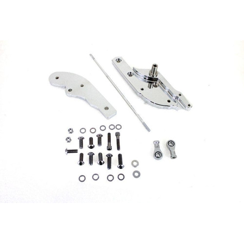 PartzBiz HD: 4401337-V-Twin 22-0133 Chrome 3" Extended Reach Forward Control Kit 18-Up Harley Softail