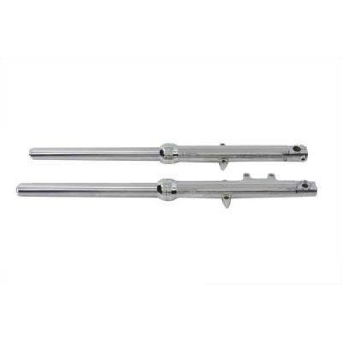 PartzBiz HD: 4401296-V-Twin 24-9985 Chrome 39mm Fork Tubes Assembly 31-1/2" 88-99 Harley Davidson FXR & Dyna FXD Front Suspension Custom Motorcycle bike chopper upgrade replacement struts single disk brake caliper rep. 45900-94