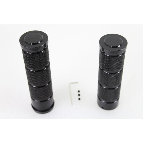 PartzBiz HD: 4401259-V-Twin 28-0871 Retro Throttle by Wire Grip Set Black Harley FLT FLST FXST 08-Up buy best new replacement upgrade chopper Bobber classic vintage